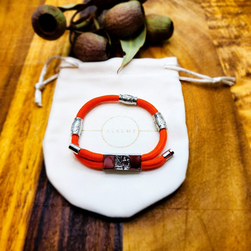 Classic Burnt Orange Bracelet