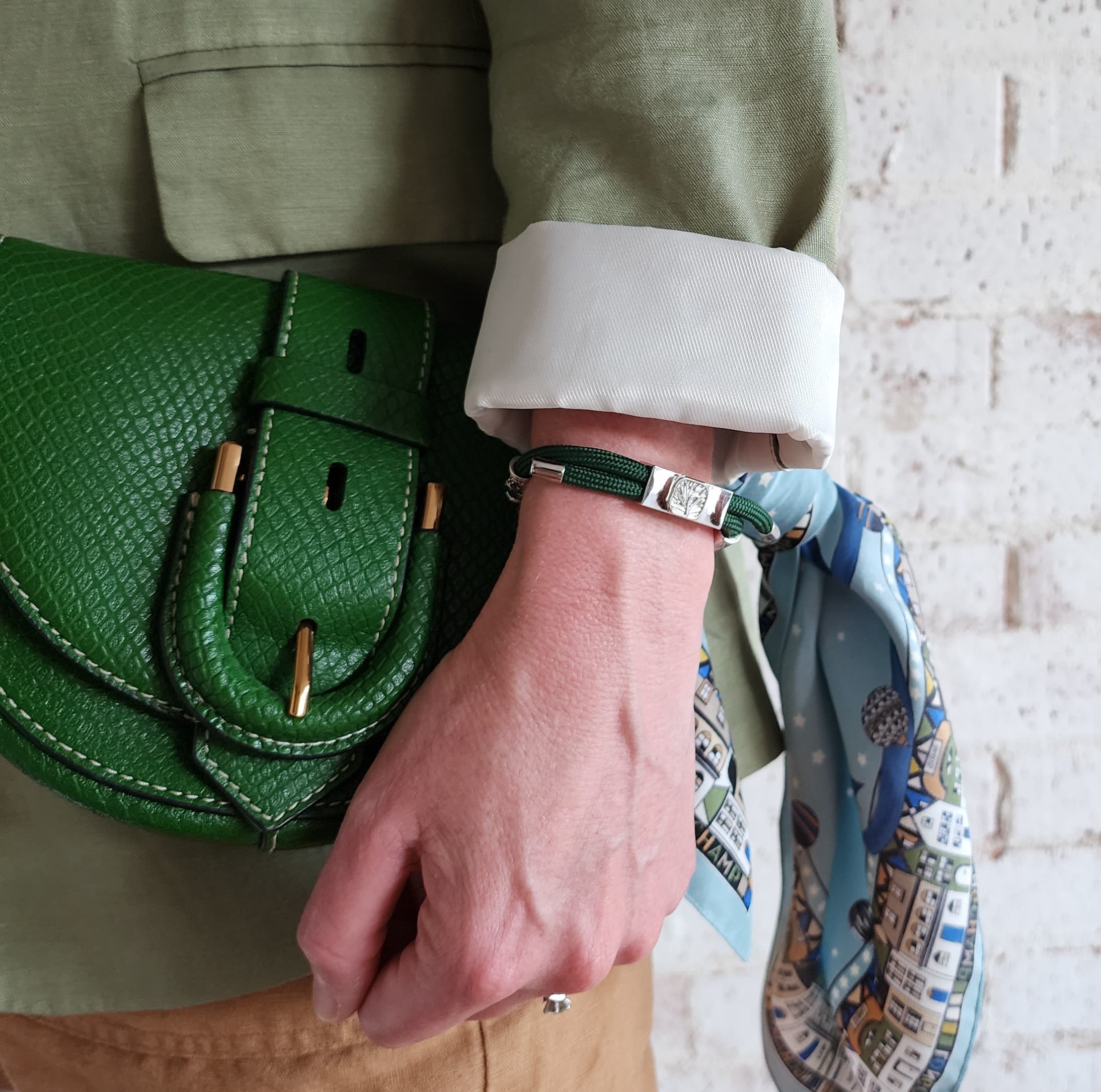 Classic Forest Green Bracelet